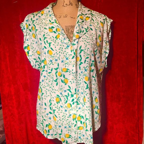 cooper & ella Tops - Brand Summer Light and Comfy Blouse Colors white green yellow